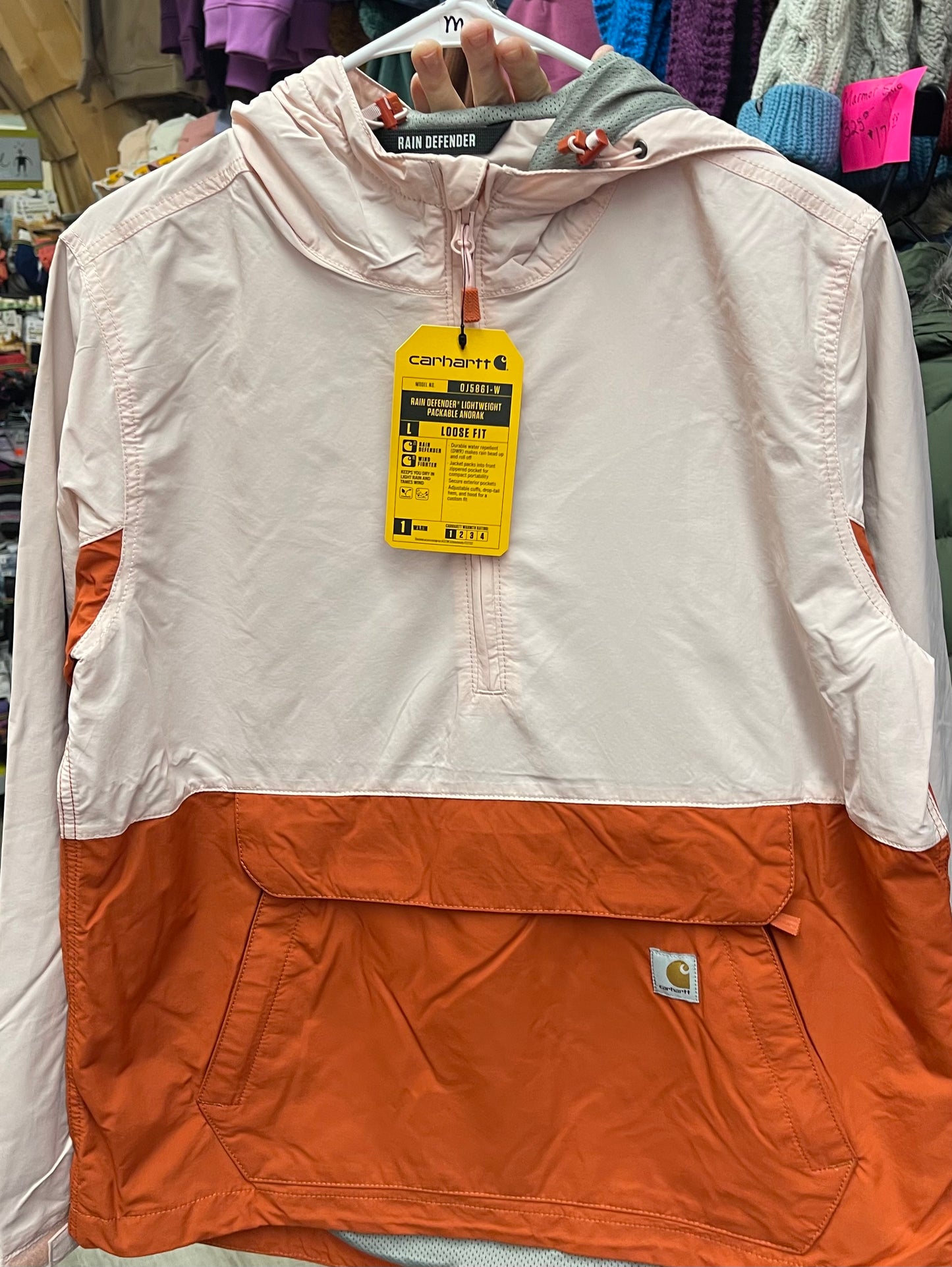 Carhartt Women’s Rain Defender® Loose Fit Lightweight Packable Anorak