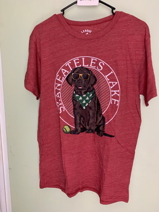 Skaneateles Lake Dog with Sunglasses Shirt