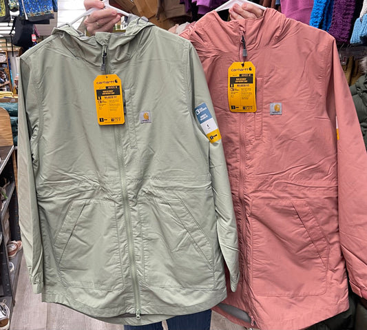 Carhartt Women’s Rain Jacket - Relaxed Fit - Lightweight