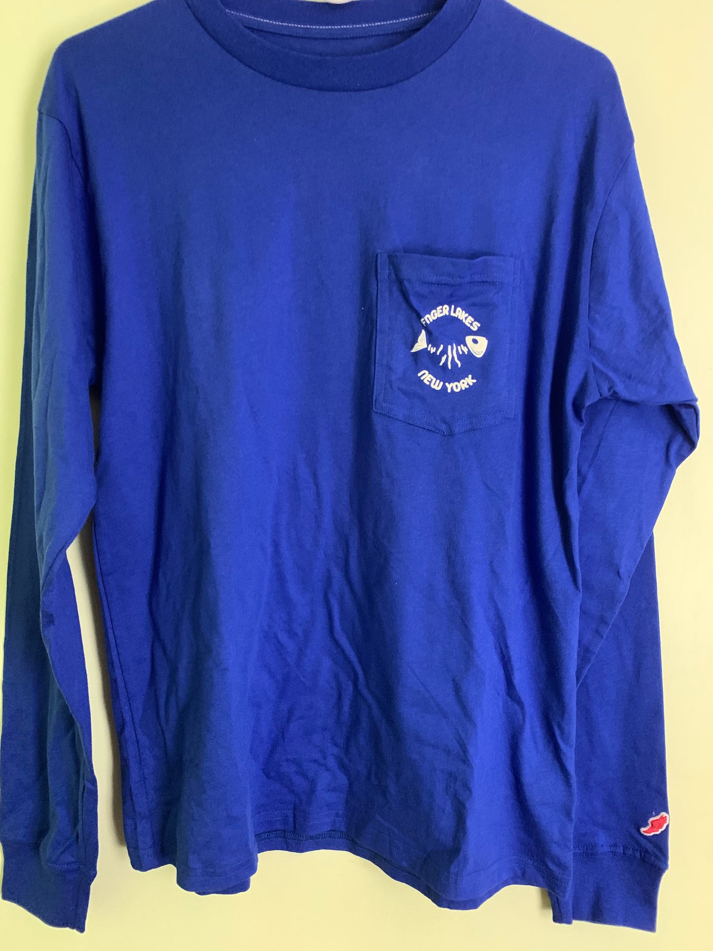 Skaneateles Lake Bonefish Pocket Longsleeve