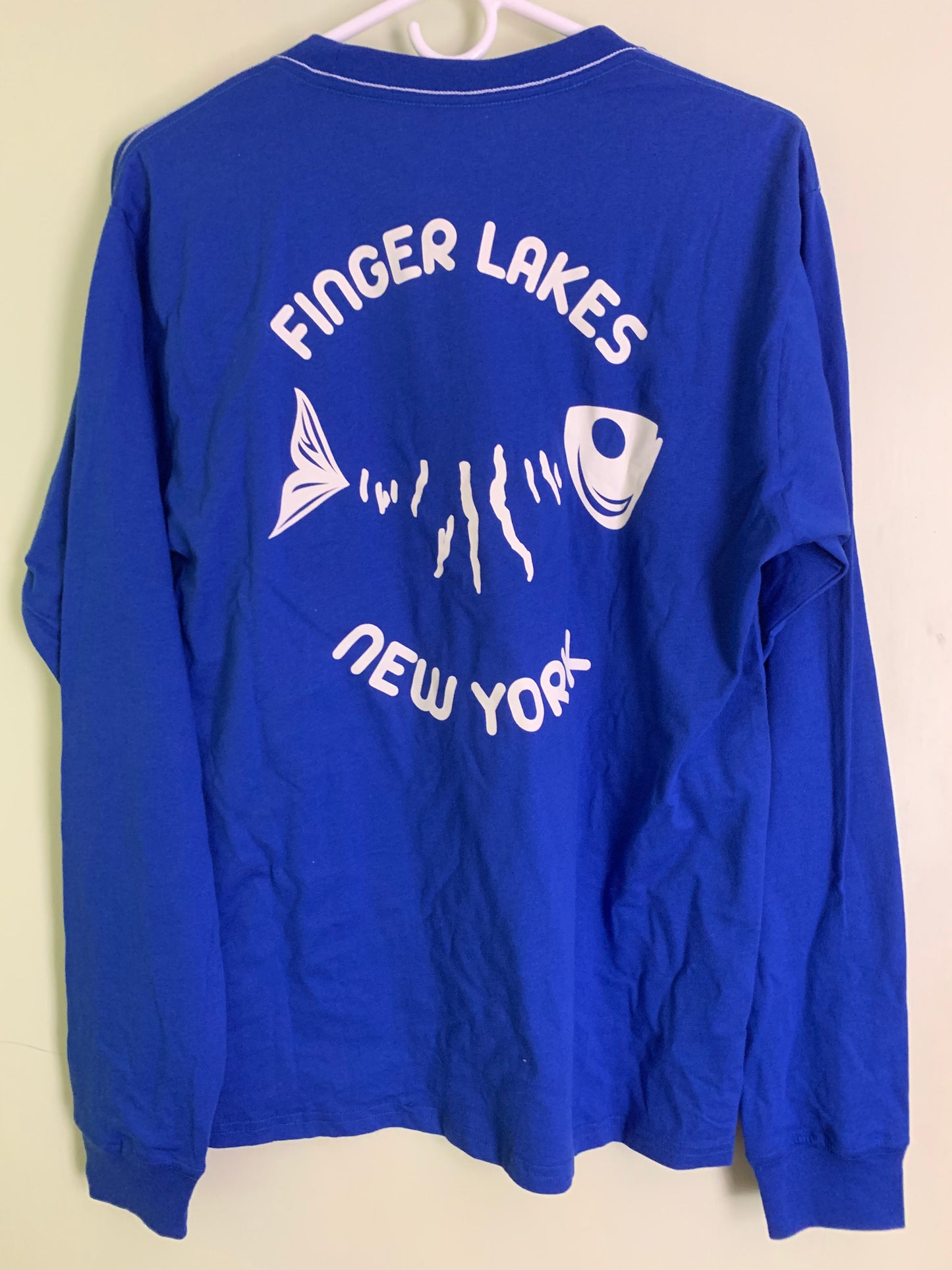 Skaneateles Lake Bonefish Pocket Longsleeve