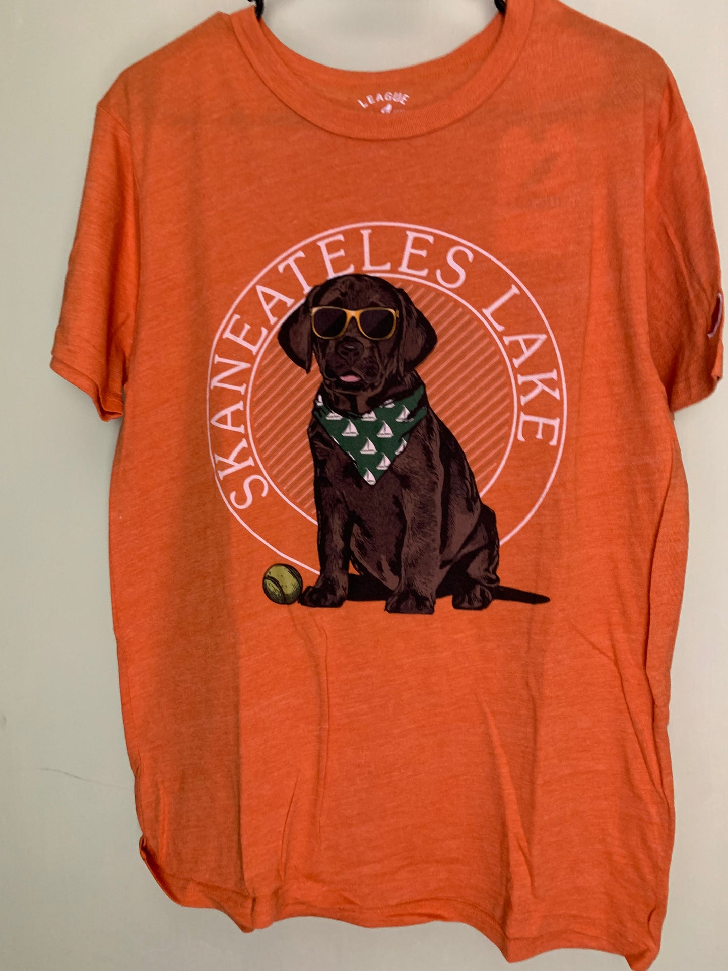 Skaneateles Lake Dog with Sunglasses Shirt