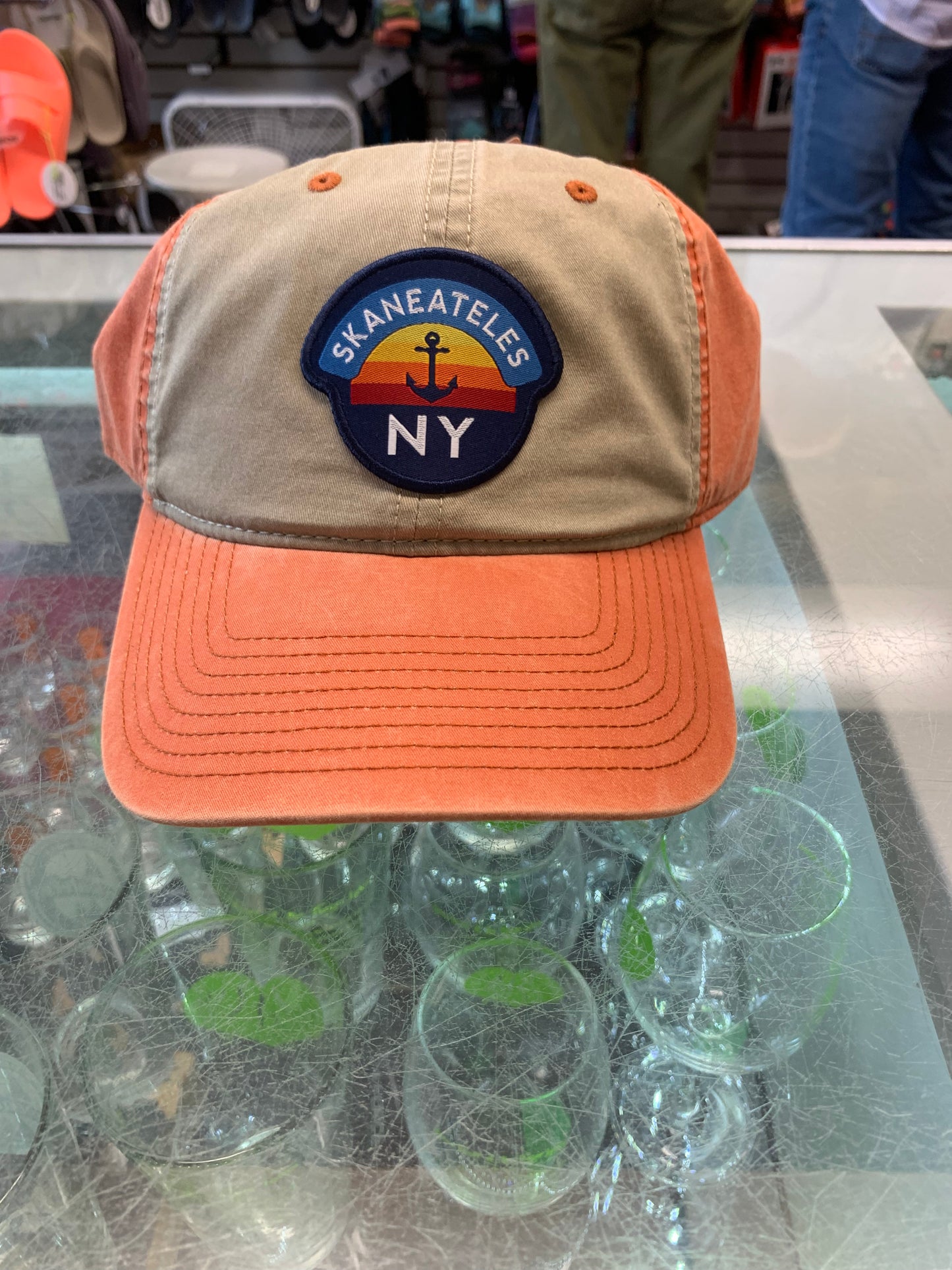 Skaneateles Anchor Adjustable Hat