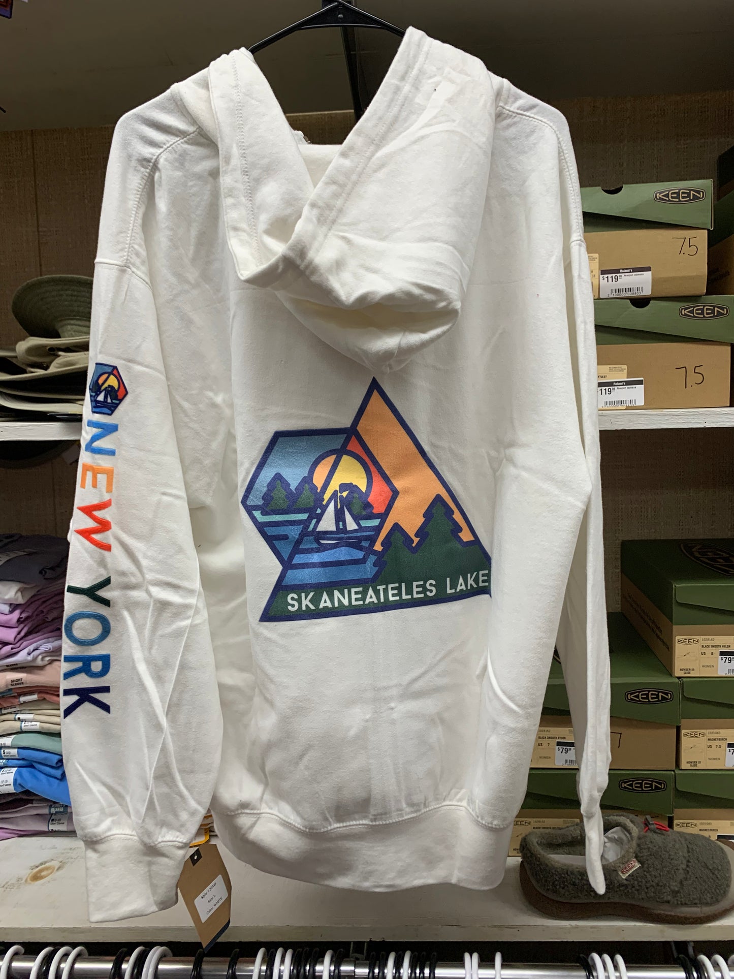 Skaneateles Lake Fundamental Fleece Full Zip Sweatshirt - LARGE ONLY