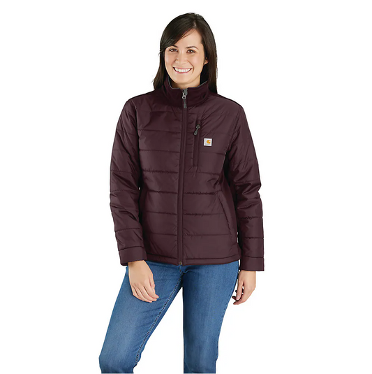 Carhartt Women's Lightweight Puffer Jacket - Relaxed Fit - Insulated - 2 Warmer Rating