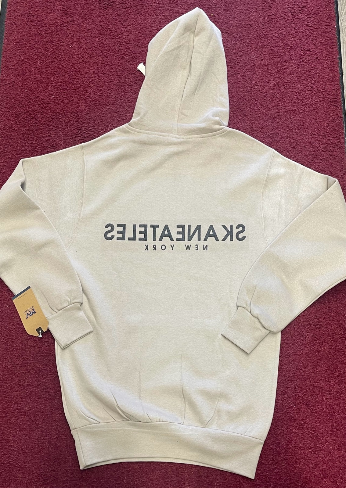 Skaneateles Pullover Hooded Sweatshirt - Front & Back - Men's