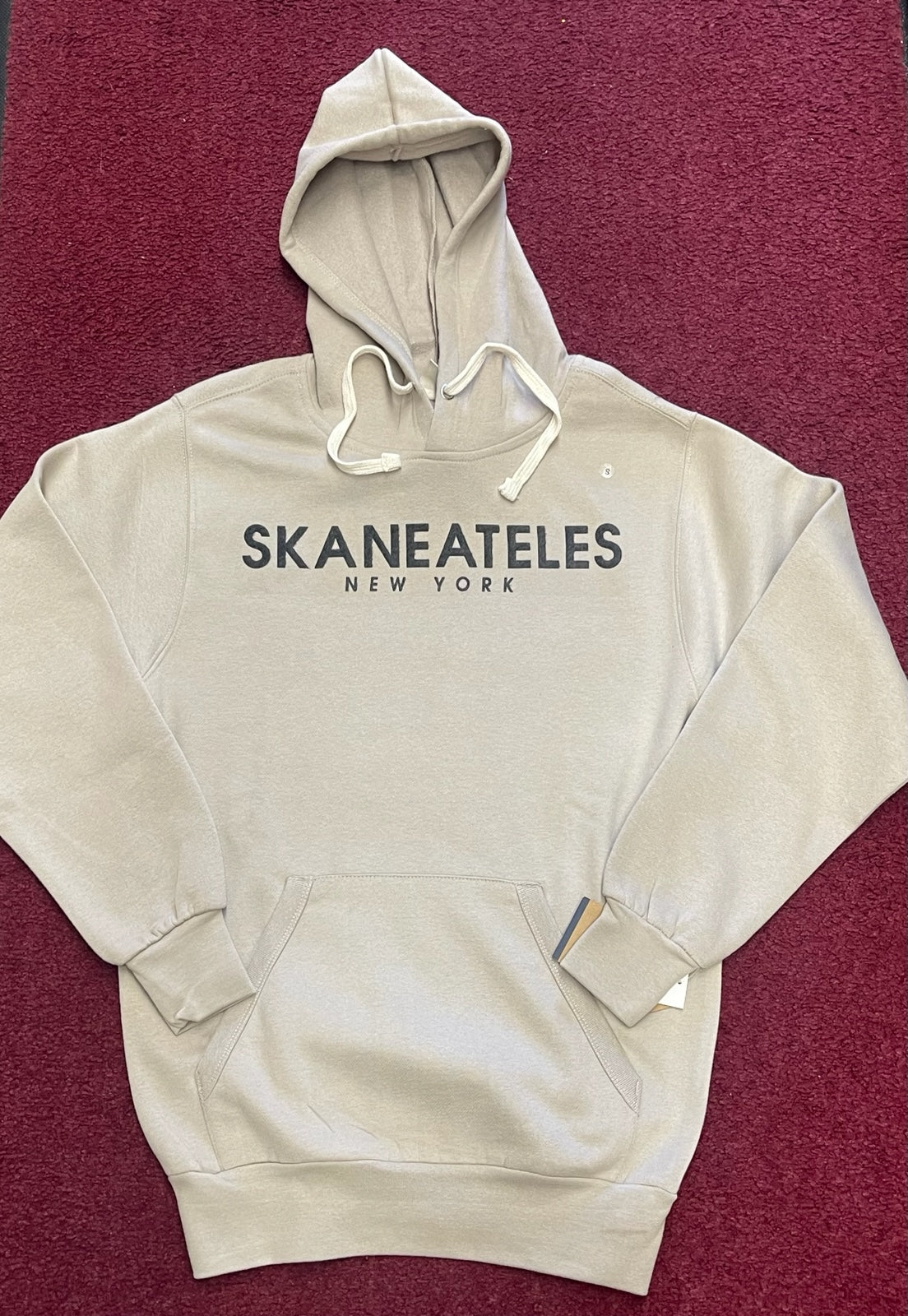 Skaneateles Pullover Hooded Sweatshirt - Front & Back - Men's