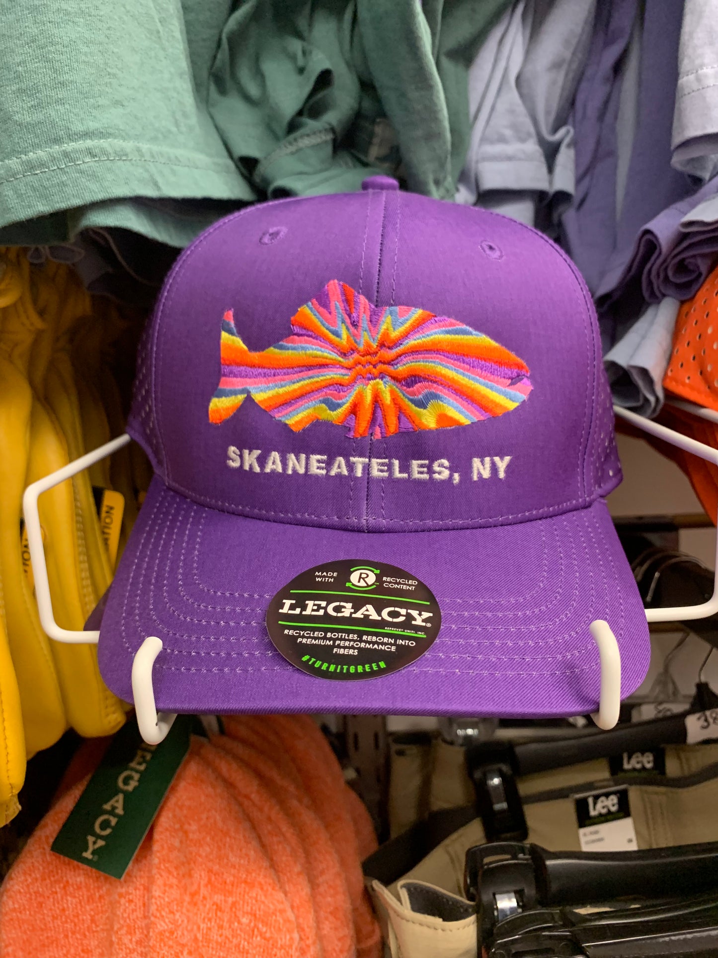 Rainbow Fish Adjustable Hat