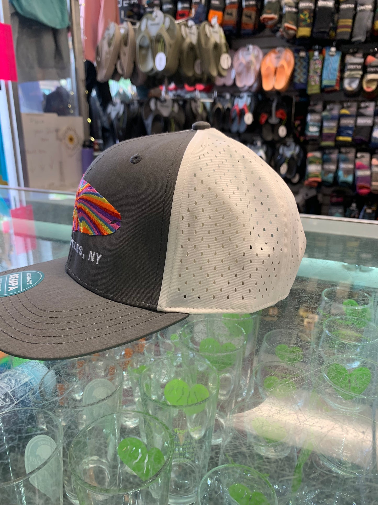 Rainbow Fish Adjustable Hat