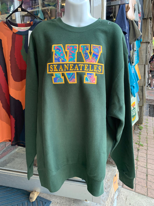 Skaneateles NY Floral Sweatshirt