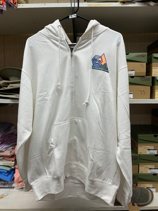Skaneateles Lake Fundamental Fleece Full Zip Sweatshirt - LARGE ONLY