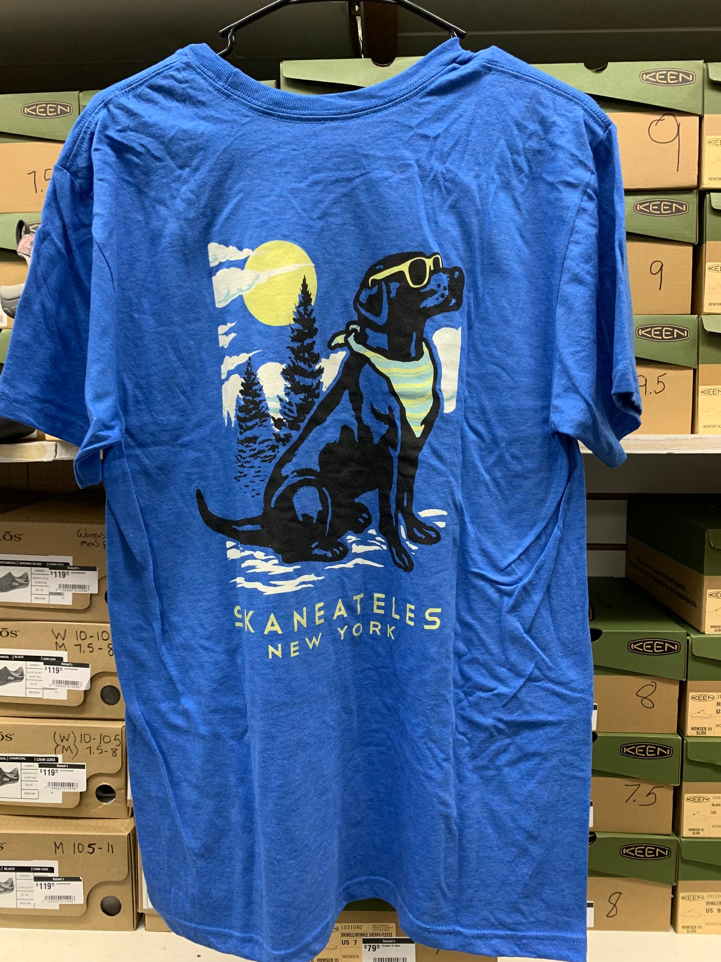 Skaneateles Sunglasses Dog TShirt