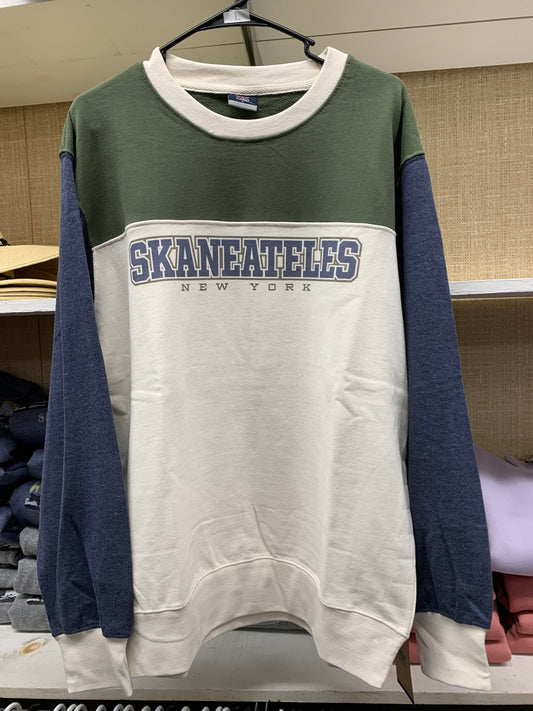 MV Colorblock Lightweight Crew Sweatshirt