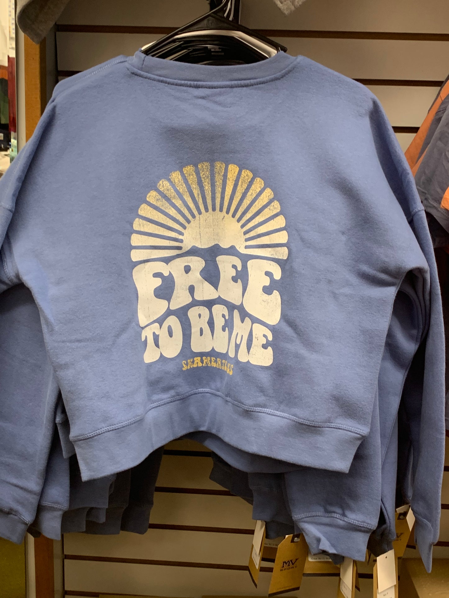 Women’s Skaneateles Lake Crop Crew Sweatshirt