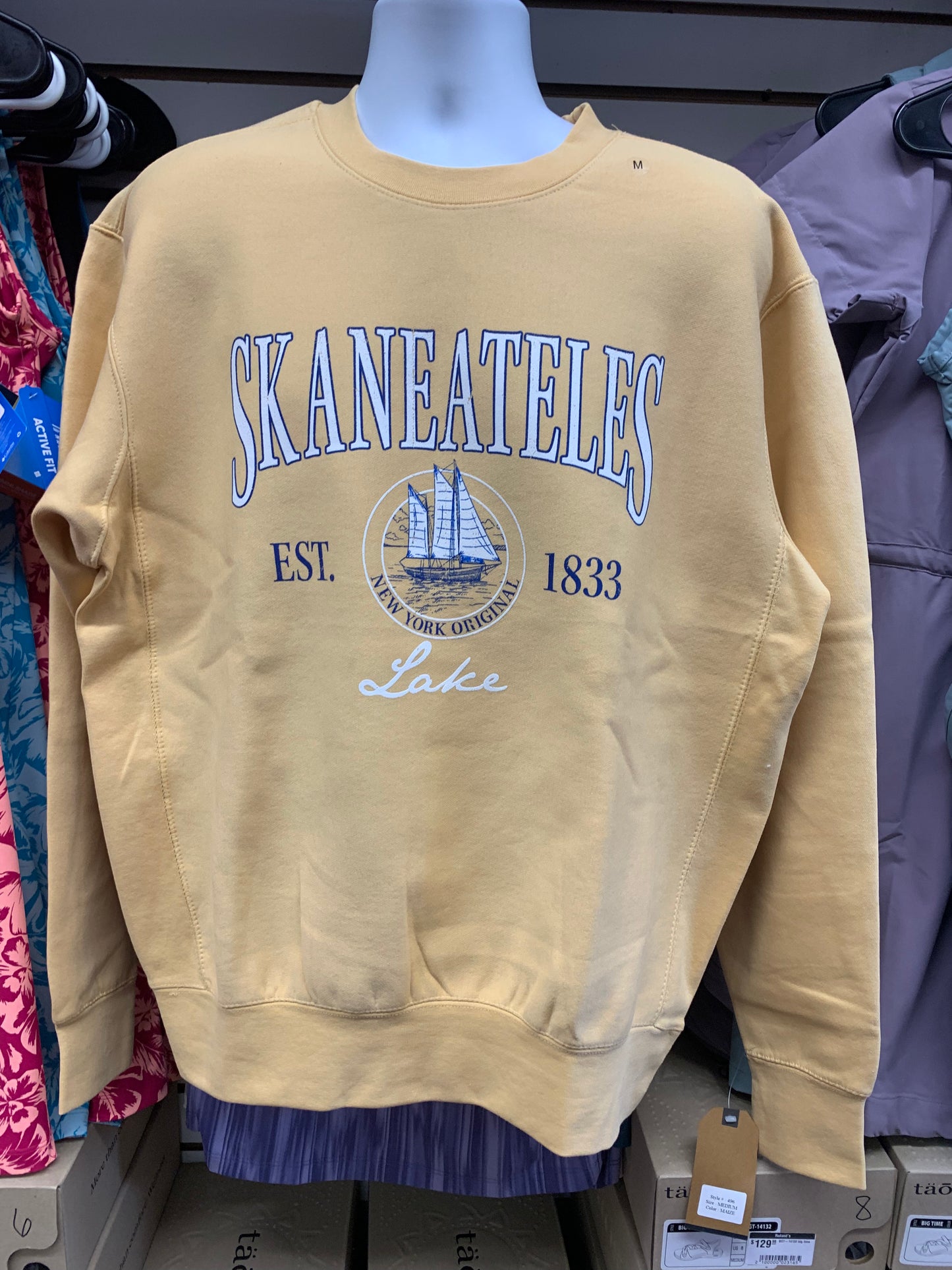 Skaneateles Sailboat Crew Sweatshirt