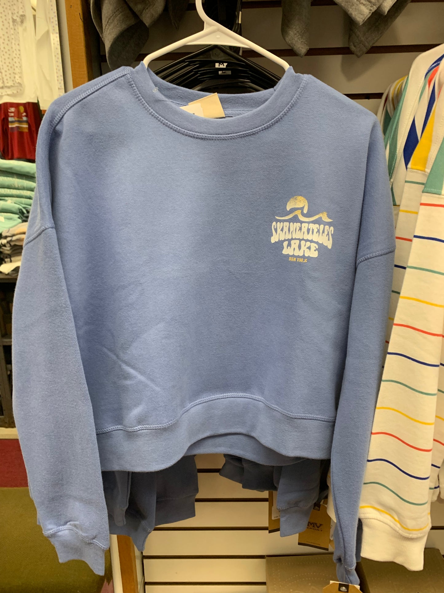 Women’s Skaneateles Lake Crop Crew Sweatshirt