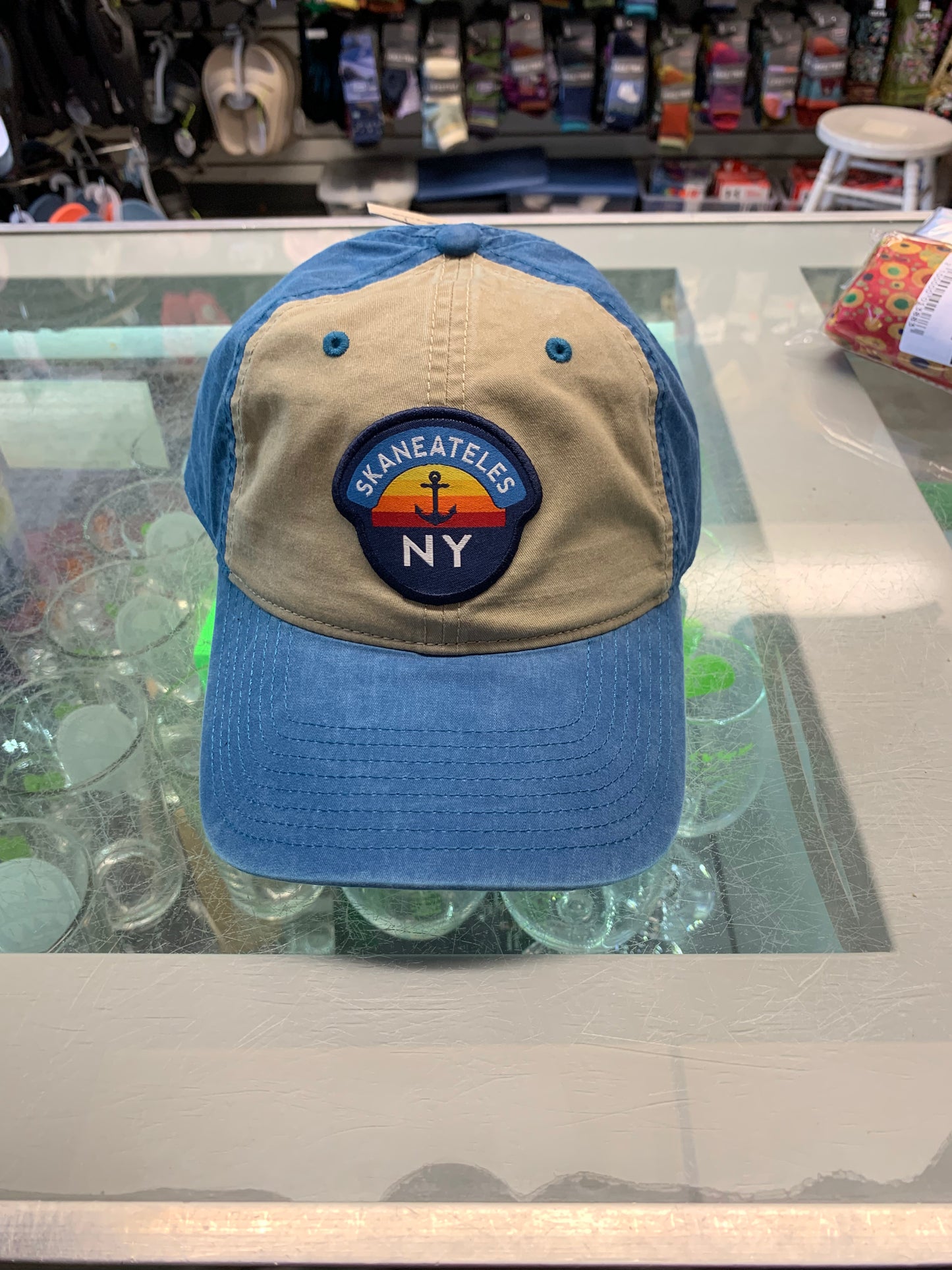 Skaneateles Anchor Adjustable Hat