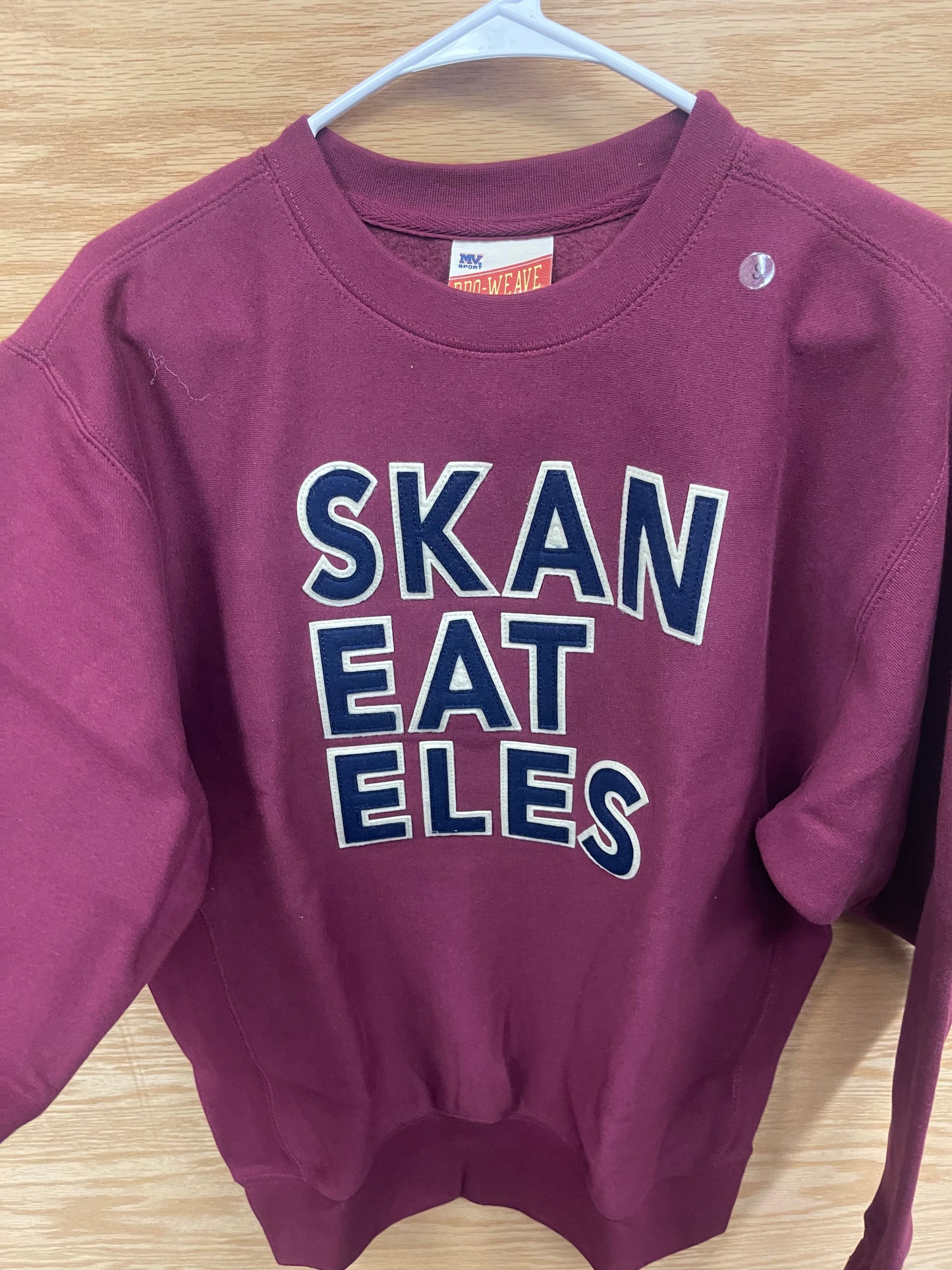 Skan eat eles crew neck sweatshirt