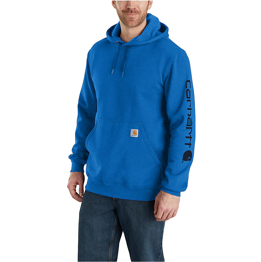 Carhartt Loose Fit Midweight Logo Sleeve Graphic Hoodie