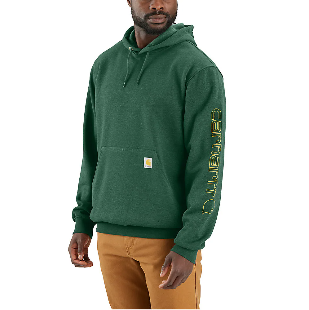 Carhartt Loose Fit Midweight Logo Sleeve Graphic Hoodie