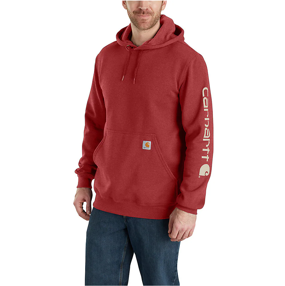 Carhartt Loose Fit Midweight Logo Sleeve Graphic Hoodie