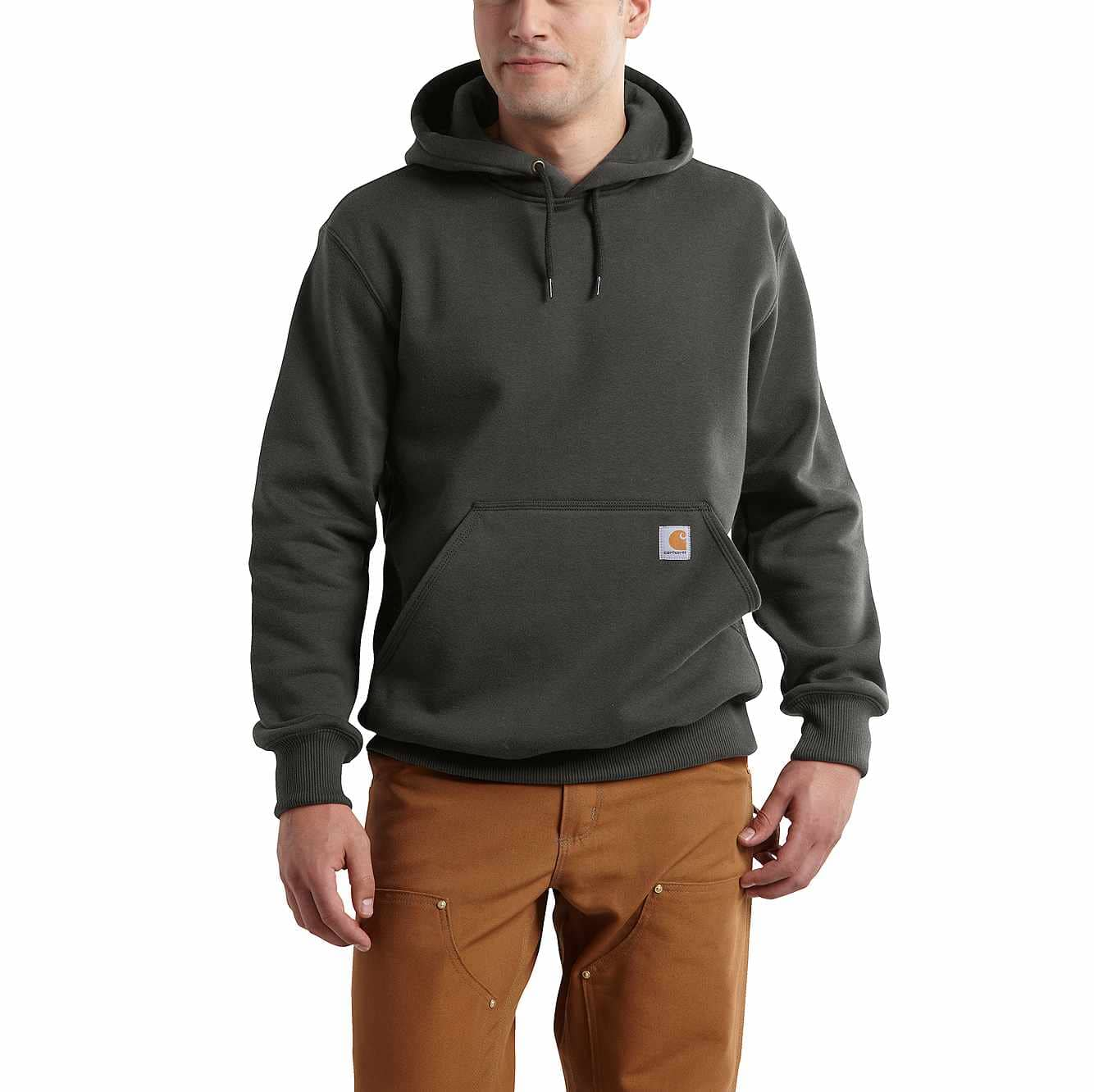 Carhartt Rain Defender Paxton Hooded Heavyweight Sweatshirt Big T Roland s Men and Boys